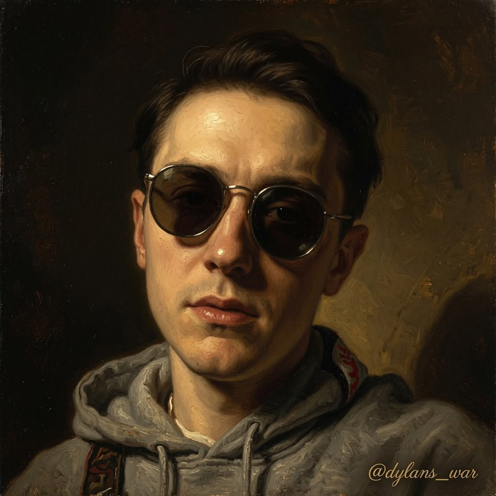 Portrait of Dylan, whose wish started Dylan's War